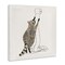 Stupell Industries Raccoon Toilet Paper Hoarder Canvas Wall Art
